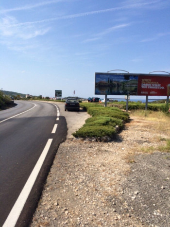 Prvi put nakon rata: Bilbord Trebinja na dionici Dubrovnik – Ćilipi