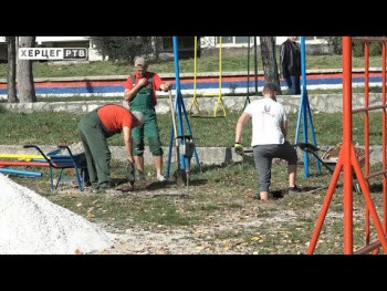 Trebinje: Gorica dobija savremeno dječije igralište (VIDEO)