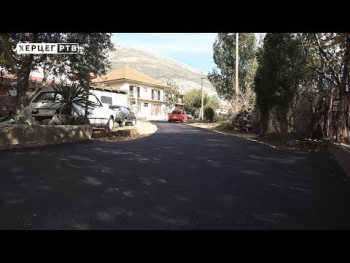 Trebinje: Nakon 40 godina asfaltirana ulica Starine Novaka (VIDEO)