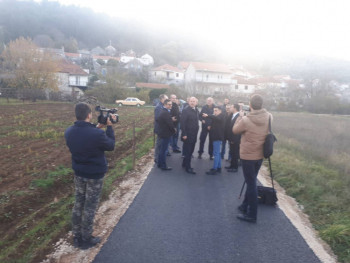 Trebinje: Asfaltiran put u  Pridvorcima