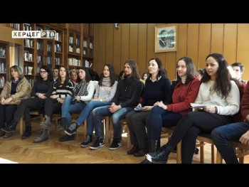 Ambasador Francuske u trebinjskoj Gimnaziji: Uručene 'DELF' diplome (VIDEO)