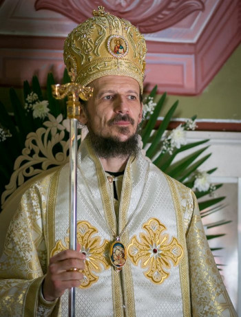 Vladika Dimitrije služi božićnu liturgiju u Trebinju