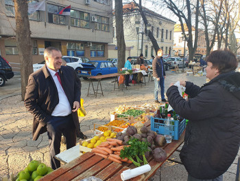 Višković posjetio gradsku pijacu u Trebinju
