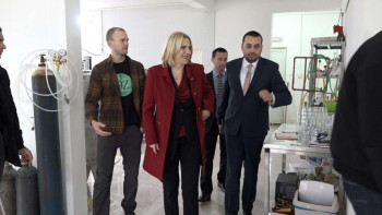 Trebinje: Predsjednica Cvijanović u posjeti mladim preduzetnicima (FOTO)