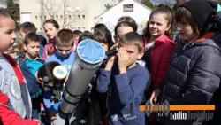 Trebinjci posmatrali pomračenje Sunca pomoću teleskopa
