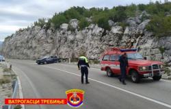 U saobraćajnoj nesreći na putu Trebinje - Herceg Novi povrijeđene dvije osobe