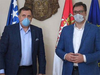 Dodik i Vučić saglasni da se produži policijski čas, a Vaskrs slavi u domovima