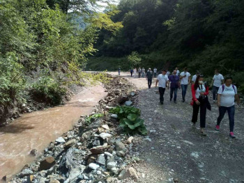 Foča: Obustavljeni radovi na vodotokovima, a policija informisana o bespravnoj sječi šume