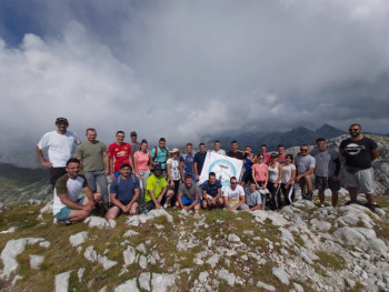 Nevesinjski planinari na najvišem vrhu Volujaka