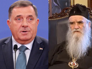 Dodik razgovarao sa mitropolitom Amfilohijem