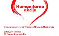 Humanitarno veče za Milorada Miljanovića