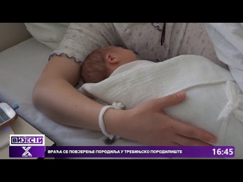 Vraća se povjerenje porodilja u Trebinjsko porodilište (VIDEO)