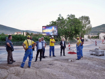 Od petka od 15.00 časova do ponedjeljka privremeno otvoren saobraćaj na novom kružnom toku