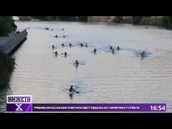 Trebinjski kajakaši osvojili šest medalja na takmičenju u Srbiji (VIDEO)