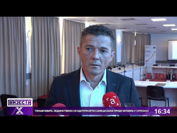 Tepavčević: Jedinstveno se oduprijeti sankcijama preduzećima u Srpskoj (Video)