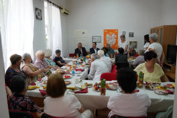 Gradonačelnik  Ćurić obišao Dnevni centar za stare osobe