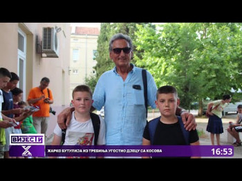 Žarko Butulija iz Trebinja ugostio djecu sa Kosova (VIDEO)