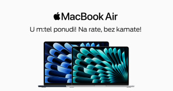 Apple MacBook laptopi u m:tel ponudi: Lagana, snažna, M3 mašina - Mac Book Air