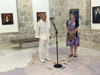 U Muzeju Hercegovine u Trebinju, večeras je svečano otvarana  izložbe slika Dragana Stojkova