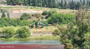 Helikopter Eufora sletio u Trebinje
