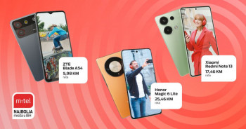 Uživajte u trenutku uz m:tel Pretplata tarife i nove telefone