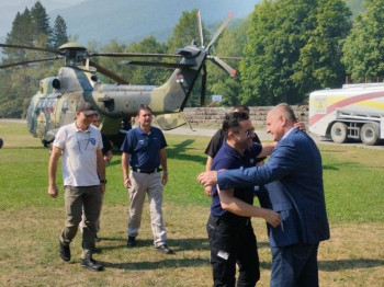 Višković posjetio mjesto izvođenja radova na izgradnji dionice Tjentište-Sutjeska