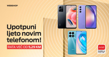 Upotpunite ljeto novim telefonom iz m:tel webshop ponude