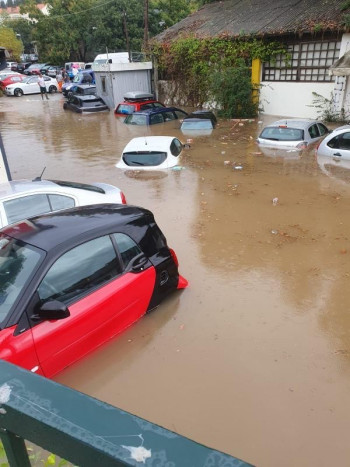 U kratkom vremenskom periodu pala velika količina kiše