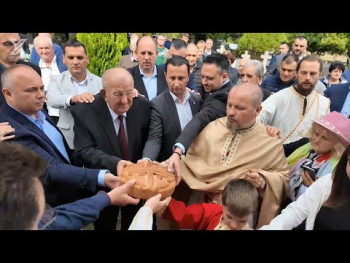 U Vrpolju osveštan parohijski dom i proslavljeni sveti Joakim i Ana (video)