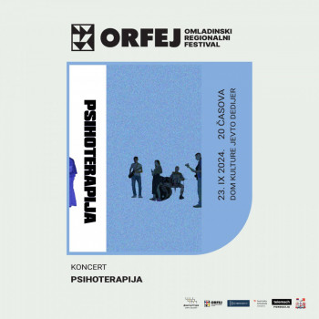 KONCERT GRUPE PSIHOTERAPIJA NA FESTIVALU ORFEJ