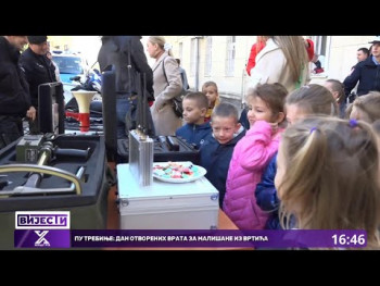 PU Trebinje: Dan otvorenih vrata za mališane iz vrtića (Video)