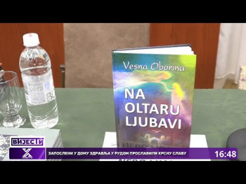 Narodna biblioteka Trebinje organizovala poetsko-likovno veče Vesne Oborine (VIDEO)