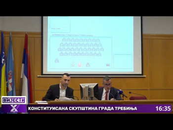 Konstituisana Skupština Grada Trebinja (VIDEO)