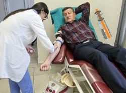 Predstavnici lokalnih medija darovali krv