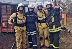 Trebinjci na vatrogasnoj obuci u Moskvi
