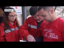 Trebinje: Crveni krst obezbjeđuje hranu za migrante (VIDEO)